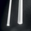 IDEAL LUX Κρεμαστό Φωτιστικό ULTRATHIN LED 11.5W 3000K Μαύρου Χρώματος – 142913