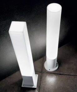 IDEAL LUX Κολωνάκι Κήπου EDO 1xGX53 IP44 Καφέ Χρώματος – 213088