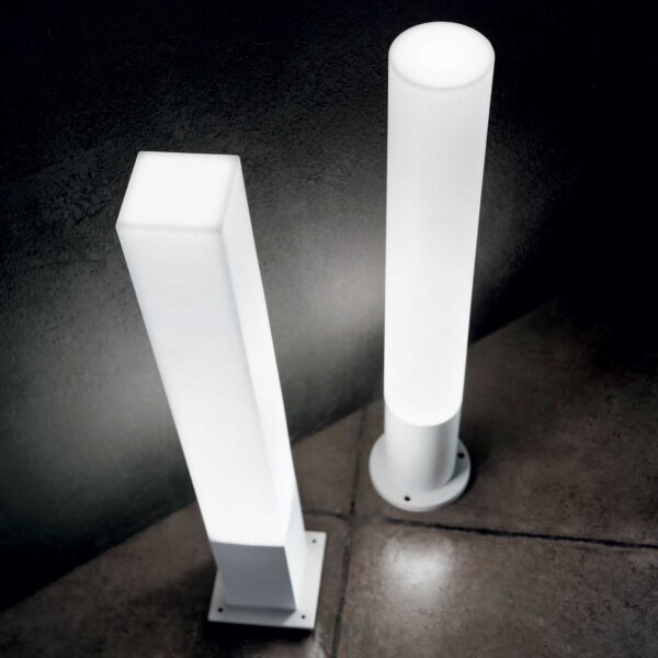 IDEAL LUX Κολωνάκι Κήπου EDO 1xGX53 IP44 Καφέ Χρώματος – 213088