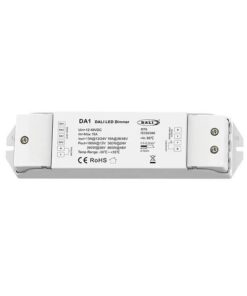 DALI LED DIMMER 5A*2CH 12-48VDC (PUSH BOTTON) DA1 EUROLAMP – 145-71600