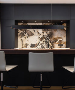 ΦΩΤΙΣΤΙΚΟ ΚΡΕΜΑΣΤΟ ΓΡΑΜΜΙΚΟ LED 20W ΜΑΥΡΟ 3 CCT EUROLAMP – 144-16020