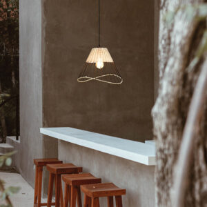ΦΩΤΙΣΤΙΚΟ ΚΡΕΜΑΣΤΟ ΜΟΝΟΦΩΤΟ Ε27 MAX 40W D36*H28CM RATTAN EUROLAMP – 144-33010
