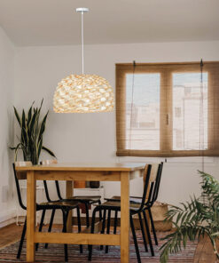 ΦΩΤΙΣΤΙΚΟ ΚΡΕΜΑΣΤΟ ΜΟΝΟΦΩΤΟ Ε27 BAMBOO EUROLAMP – 144-33021