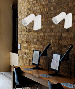 ΣΠΟΤ ΟΡΟΦΗΣ ΜΟΝΟ GU10 S1901 ΛΕΥΚΟ EUROLAMP 144-60006