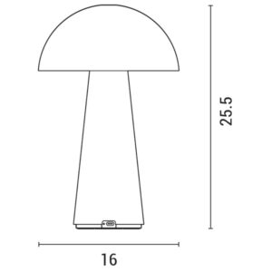 ΠΟΡΤΑΤΙΦ ΑΦΗΣ ΕΠΑΝΑΦΟΡΤΙΖΟΜΕΝΟ LED 1,5W 2700Κ DIMMABLE ΛΕΥΚΟ EUROLAMP – 144-70004