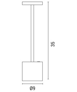 ΠΟΡΤΑΤΙΦ ΑΦΗΣ ΕΠΑΝΑΦΟΡΤΙΖΟΜΕΝΟ LED 4W DIMMABLE ΧΡΥΣΟ EUROLAMP – 144-70006