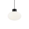 IDEAL LUX Κρεμαστό Φωτιστικό CLIO 1xE27 IP44 Μαύρου Χρώματος – 144245