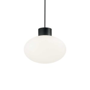 IDEAL LUX Κρεμαστό Φωτιστικό CLIO 1xE27 IP44 Μαύρου Χρώματος – 144245