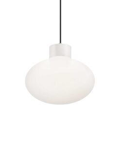 IDEAL LUX Κρεμαστό Φωτιστικό CLIO 1xE27 IP44 Λευκού Χρώματος – 144252