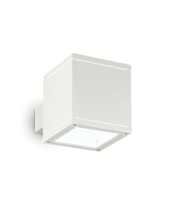 IDEAL LUX Φωτιστικό Τοίχου Βεράντας SNIF 1xG9 IP44 Λευκού Χρώματος – 144276