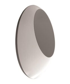 ΑΠΛΙΚΑ ΤΟΙΧΟΥ ΟΒΑΛ LED 12W 169X219X55 3000K IP54 ΓΚΡΙ PRO EUROLAMP – 145-20208