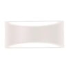 ΑΠΛΙΚΑ ΤΟΙΧΟΥ ΟΒΑΛ E27  220X99X100 IP54 ΛΕΥΚΗ PRO EUROLAMP – 145-20213