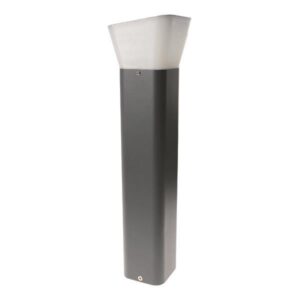 ΚΟΛΩΝΑΚΙ ΔΑΠΕΔΟΥ ΤΕΤΡΑΓΩΝΟ Ε27 96X96X700 IP54 ΓΚΡΙ EUROLAMP – 145-20614