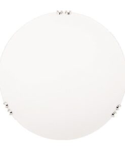 ΠΛΑΦΟΝΙΕΡΑ ΤΟΙΧΟΥ “PAROS” Φ40 2ΧΕ27 ΛΕΥΚΟ/ ΝΙΚΕΛ EUROLAMP – 145-22405