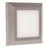 ΦΩΤΙΣΤΙΚΟ ΤΟΙΧΟΥ SLIM LED 3W IP65 230V 125X125MM ΓΚΡΙ PRO EUROLAMP – 145-52006