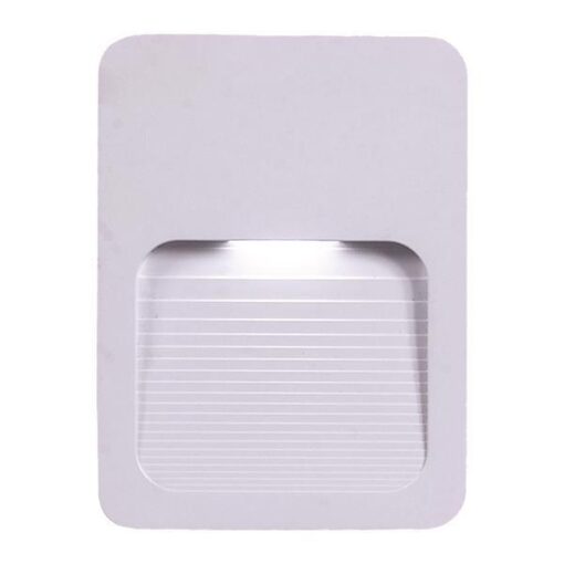 ΑΠΛΙΚΑ ΤΟΙΧΟΥ SLIM LED 2W 120X90X12 3000K IP65 ΛΕΥΚΗ PLUS EUROLAMP – 145-52102