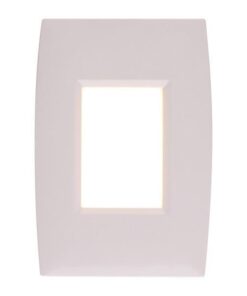 ΑΠΛΙΚΑ ΤΟΙΧΟΥ ΧΩΝΕΥΤΗ SLIM LED 2W 83X123X35 3000K IP65 ΛΕΥΚΗ PLUS EUROLAMP – 145-52103