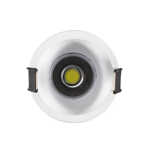 ΣΠΟΤ ΧΩΝΕΥΤΟ 12W Φ60 3000Κ ΛΕΥΚΟ EUROLAMP – 145-65015