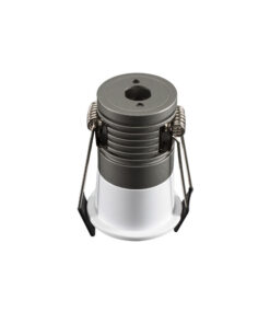 ΣΠΟΤ ΧΩΝΕΥΤΟ 18W Φ75 3000Κ ΛΕΥΚΟ EUROLAMP – 145-65018