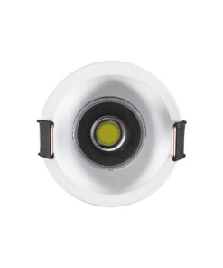 ΣΠΟΤ ΧΩΝΕΥΤΟ 18W Φ75 3000Κ ΛΕΥΚΟ EUROLAMP – 145-65018