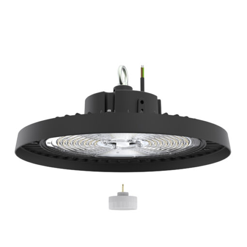 ΚΑΜΠΑΝΑ LED SMD UFO 100W DALI 100-277V 180L/W 4000Κ BLACK PRO EUROLAMP – 145-67135