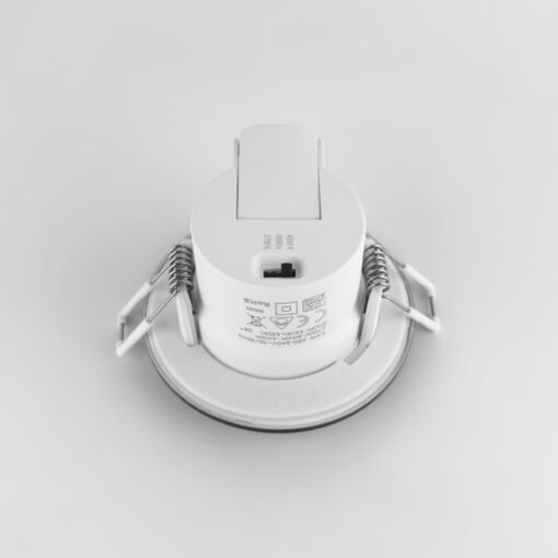 ΣΠΟΤ ΧΩΝΕΥΤΟ ΣΤΕΓΑΝΟ ΣΤΑΘΕΡΟ 5.5W Φ90 TRIAC 3CCT IP65 ΛΕΥΚΟ +ΜΑΥΡΟ ΚΑΠΑΚΙ EUROLAMP – 145-68905