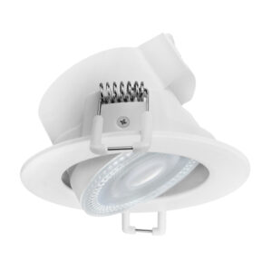 ΣΠΟΤ ΧΩΝΕΥΤΟ ΣΤΕΓΑΝΟ ΚΙΝΗΤΟ 5.5W Φ87 TRIAC 3CCT IP44 MΕ CONNECTION BOX ΛΕΥΚΟ EUROLAMP – 145-68906