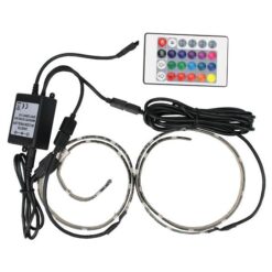 ΤΑΙΝΙΑ LED DIMMABLE ΜΕ ΣΥΝΔΕΣΗ USB 0,50M 7,2W 5V RGB IP65 ΣΕΤ 2ΤΜΧ PRO EUROLAMP – 145-70025