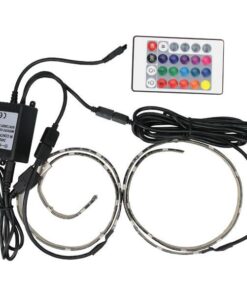 ΤΑΙΝΙΑ LED DIMMABLE ΜΕ ΣΥΝΔΕΣΗ USB 0,50M 7,2W 5V RGB IP65 ΣΕΤ 2ΤΜΧ PRO EUROLAMP – 145-70025