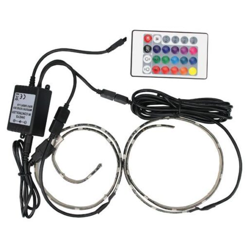 ΤΑΙΝΙΑ LED DIMMABLE ΜΕ ΣΥΝΔΕΣΗ USB 0,50M 7,2W 5V RGB IP65 ΣΕΤ 2ΤΜΧ PRO EUROLAMP – 145-70025