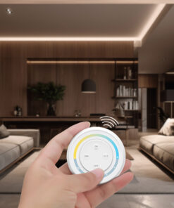 ΑΣΥΡΜΑΤΟ ΧΕΙΡΙΣΤΗΡΙΟ ΤΟΙΧΟΥ RF DIMMER 4 ΚΑΝΑΛΙΑ EUROLAMP – 145-71406