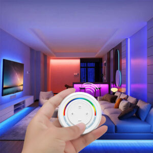 ΑΣΥΡΜΑΤΟ ΧΕΙΡΙΣΤΗΡΙΟ ΤΟΙΧΟΥ RF Wifi RGBW 4 ΚΑΝΑΛΙΑ EUROLAMP – 145-71419