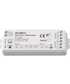 DMX512 MASTER ''WT-DMX-S'' ΜΟΝΟΧΡΩΝΟ/CCT/RGB/RGBW/RGB+CCT 12-36VDC/1-5CH EUROLAMP – 145-71509