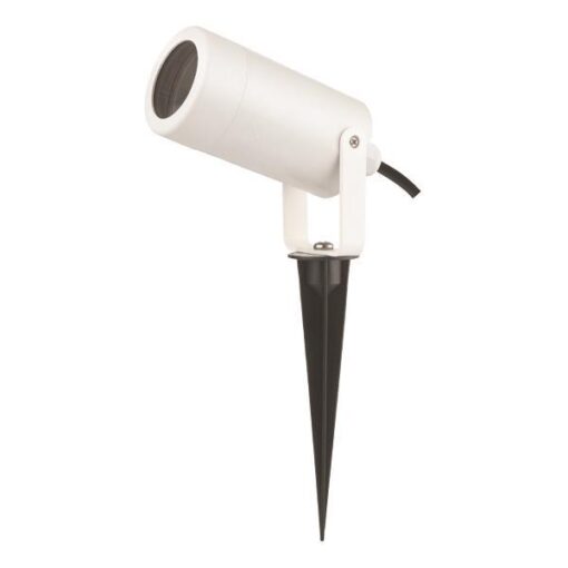 ΣΠOT ΚΗΠΟΥ ΠΛΑΣΤΙΚΟ GU10 IP65 230V ΛΕΥΚΟ EUROLAMP -145-82020