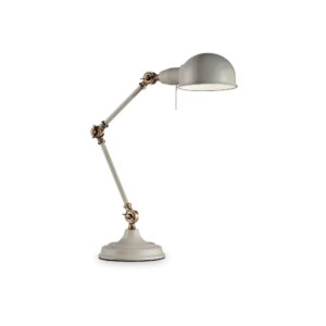 IDEAL LUX Επιτραπέζιο Φωτιστικό TRUMAN 1xE27 Γκρι Χρώματος  – 145204