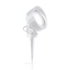 IDEAL LUX Φωτιστικό Κήπου Καρφωτό LITIO 1xGX53 IP66 Λευκού Χρώματος – 145310