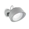 IDEAL LUX Φωτιστικό Τοίχου Βεράντας LITIO 1xGX53 IP66 Γκρι Χρώματος – 145327