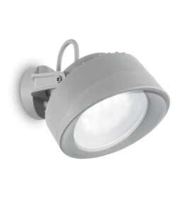 IDEAL LUX Φωτιστικό Τοίχου Βεράντας LITIO 1xGX53 IP66 Γκρι Χρώματος – 145327