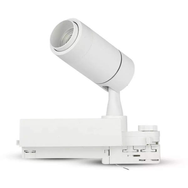 LED φωτιστικό ράγας COB 15W με επιλογή φωτός και γωνίας δέσμης Dimmable μέσω smart phone λευκό V-TAC- 1456
