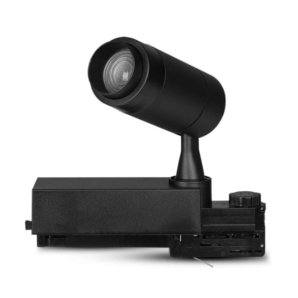 LED φωτιστικό ράγας COB 15W με επιλογή φωτός και γωνίας δέσμης Dimmable μέσω smart phone μαύρο V-TAC – 1457