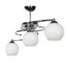 Three-light ceiling light PWL-0966 pakoworld E27 silver-white 80x27x34.5cm 147-000015