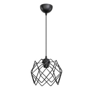 Ceiling light PWL-1021 pakoworld Å27 metal black D23.5x60cm 147-000037