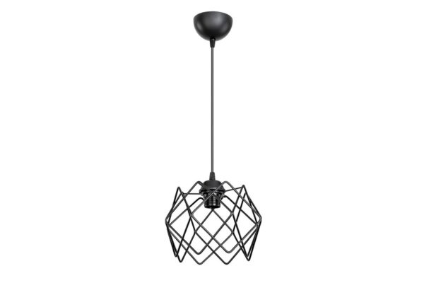 Ceiling light PWL-1021 pakoworld Å27 metal black D23.5x60cm 147-000037