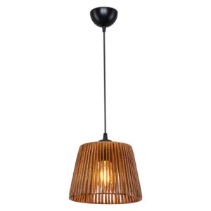Φωτιστικό οροφής PWL-1116 pakoworld Ε27 καφέ Φ20x60cm 147-000061