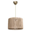 Ceiling light PWL-1118 pakoworld Å27 natural D30x75cm 147-000063