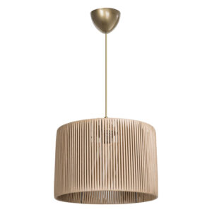 Ceiling light PWL-1118 pakoworld Å27 natural D30x75cm 147-000063