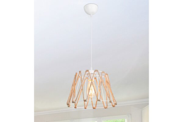 Ceiling light PWL-1160 pakoworld Å27 beige D31x71cm 147-000117