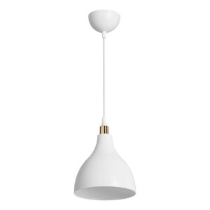 Φωτιστικό οροφής μονόφωτο Lofty pakoworld Ε27 λευκό Φ18×56εκ 147-000130