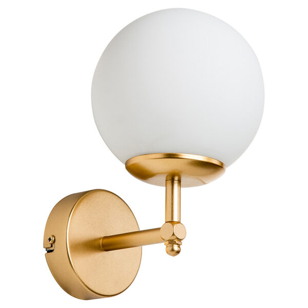 Wall lamp-sconce Inclusive pakoworld E27 golden15x18x24.5cm 147-000143