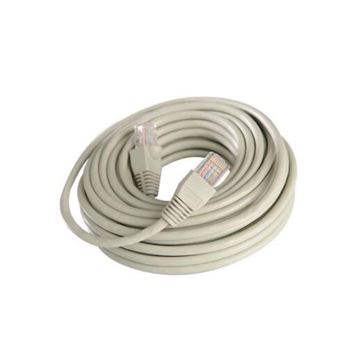 ΚΑΛΩΔΙΟ ΔΙΚΤΥΟΥ PATCH CORD UTP CAT-5E 26AWG ΓΚΡΙ 1M Eurolamp – 147-10150